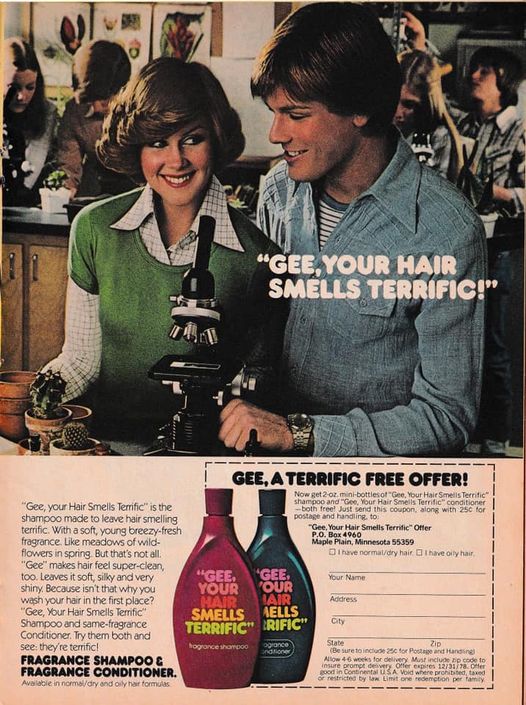 Old Terrific Hair Advertisement